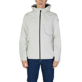 Suns Cream Polyester Jackets & Coat -   -  Suns.